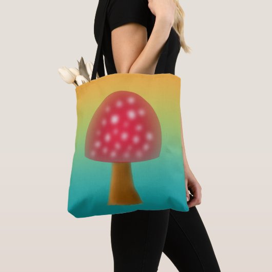 Fun Red and White Mushroom Art Tasche (Von Nahem)