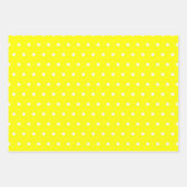 Fun Red and Yellow Polka Dots Geschenkpapier Set (Vorderseite 2)