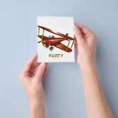 Fun Red-Bi-Flugzeug-Luftfahrt Flyer (Gruppe)