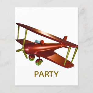 Fun Red-Bi-Flugzeug-Luftfahrt Flyer