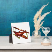 Fun Red-Bi-Flugzeug-Luftfahrt Fotoplatte (InSitu)