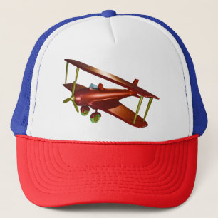 Fun Red-Bi-Flugzeug-Luftfahrt Truckerkappe