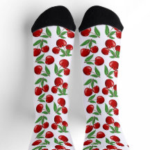 Fun Red Cherries Fruchtprint