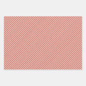 Fun Red Green Yellow Abstrakt Pine Tree Muster Geschenkpapier Set (Vorderseite 3)