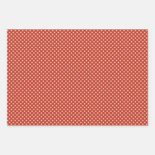 Fun Red Green Yellow Abstrakt Pine Tree Muster Geschenkpapier Set (Vorderseite 3)