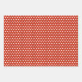 Fun Red Green Yellow Abstrakt Pine Tree Muster Geschenkpapier Set (Vorderseite 2)