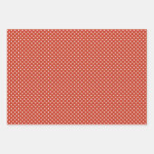 Fun Red Green Yellow Abstrakt Pine Tree Muster Geschenkpapier Set (Vorderseite 3)