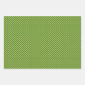 Fun Red Green Yellow Abstrakt Pine Tree Muster Geschenkpapier Set (Vorderseite 2)