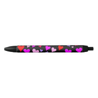 Fun Red, Pink, Lila & Magenta Herdtraster Pen