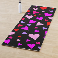 Fun Red, Pink, Lila & Magenta Herzmuster