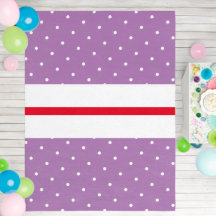 Fun Red White Stripes Dotter Lavendel Hintergrund