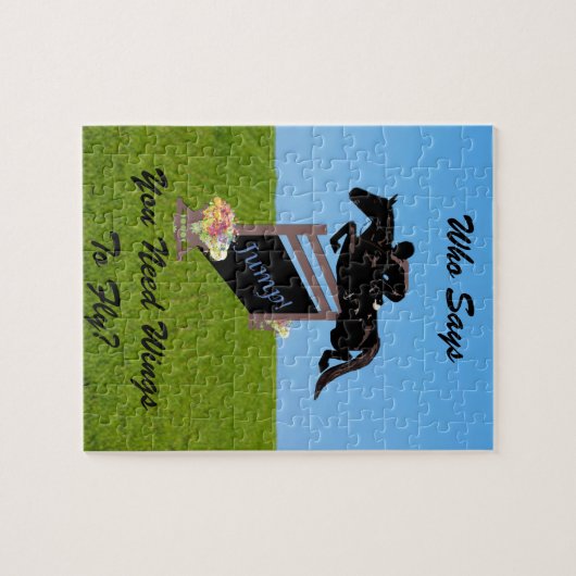 Fun Reitpferd Puzzle (Horizontal)