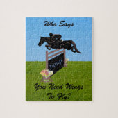 Fun Reitpferd Puzzle (Vertikal)