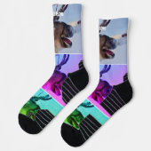 Fun Rentier Muster Socken (Links)