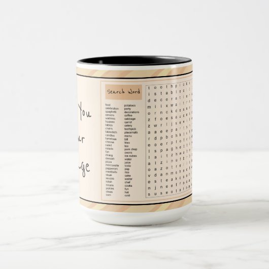 Fun Restaurant Style Tasse (Zentrum)