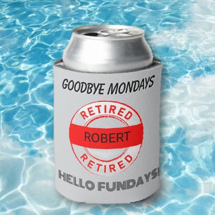 Fun Retiree Retirement Geschenk Dosenkühler