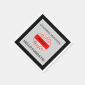 Fun Retiree Retirement Party Serviette (Ecke)