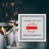 Fun Retiree Retirement Party Serviette