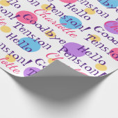 Fun Retirement Goodbye Tenquote Geschenkpapier (Ecke)