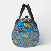 Fun Retro Blume Power Duffle Bag (Rechts)