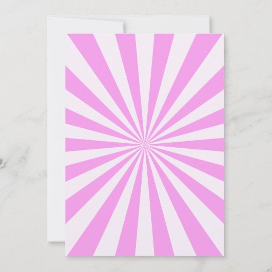 Fun Retro Bowling Birthday Girl Party  Einladung (Rückseite)