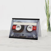 Fun Retro Cassette Karte (Vorderseite)