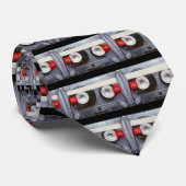 Fun Retro Cassette Krawatte (Gerollt)