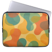 Fun Retro Classic Amorphous Shapes Art Pattern Laptopschutzhülle (Vorderseite)