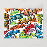 Fun Retro Comic Buch Pop Art Sounds