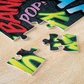 Fun Retro Comic Buch Pop Art Sounds Puzzle (Seite)