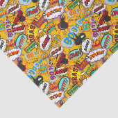 Fun Retro Comic Buch Pop Kunstausbrüche Seidenpapier (Ausschnitt)