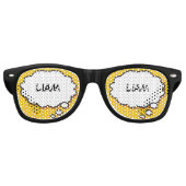 Fun Retro Comic Buch Think Buble Partybrille (Vorderseite)