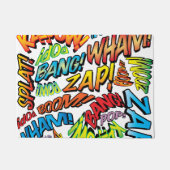 Fun Retro Comic Pop Lugano Unexpected Classic Tour Fußmatte (Vorderseite)