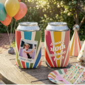 Fun Retro Custom 40. Geburtstag Vintages Foto Dosenkühler