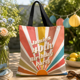 Fun Retro Custom 40. Geburtstag Vintages Foto Tasche