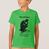 Fun Retro der Dinker Pickleball-T - Shirt (Vorderseite)