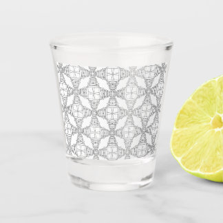 Fun Retro-Design-Schuss Schnapsglas