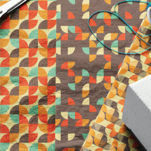 Fun Retro Designs Groovy 70er Geschenkpapier Set