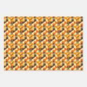 Fun Retro Designs Groovy 70er Geschenkpapier Set (Vorderseite 3)