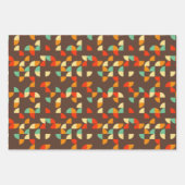 Fun Retro Designs Groovy 70er Geschenkpapier Set (Vorderseite 2)