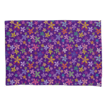 Fun Retro farbenfrohe Illustration Muster