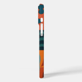 Fun Retro Garden Collage Muster Motif Case-Mate iPhone Hülle (Rückseite / Links)