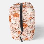 Fun Retro Ghost & Jack-O-Lantern Muster Waschbeutel (Rechts)