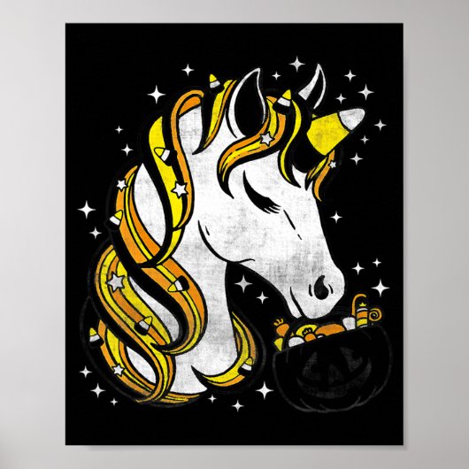 Fun Retro Halloween Geschenke Boonicorn Ghost Nied Poster (Vorne)