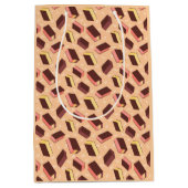 Fun Retro Neapolitan Ice Cream Sandwich Mittlere Geschenktüte (Vorderseite)
