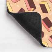 Fun Retro Neapolitan Ice Cream Sandwich Mousepad (Ecke)