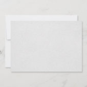 Fun Retro Newspaper Einzigartiges Foto für Schlagz Save The Date (Rückseite)