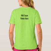 Fun Retro Pop Pickleball T-Shirt (Rückseite)