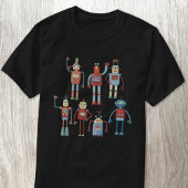 Fun Retro Robot T-Shirt