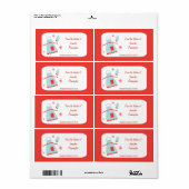 Fun Retro-Schürze aus der Küche der Lebensmittelet (Vorne)